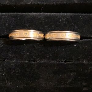 Forever and always spinner rings